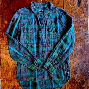 Toad&Co women’s lightweight flannel top size XL